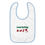 Thumbnail: Embroidered Baby Bib - love eating