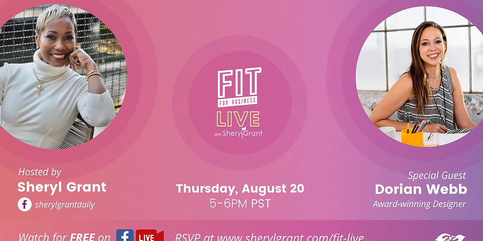 FIT Live: Redefining "Luxury" with Award-winning designer, Dorian Webb!