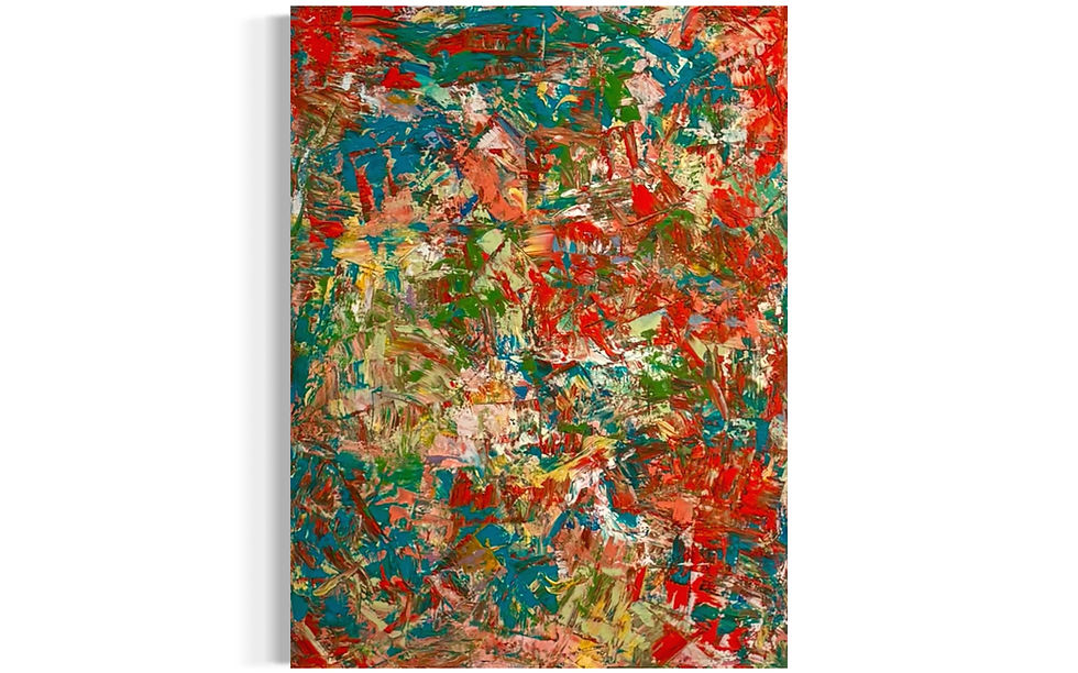 Abstract painting by self-taught contemporary artist Diana Elaine Naylor