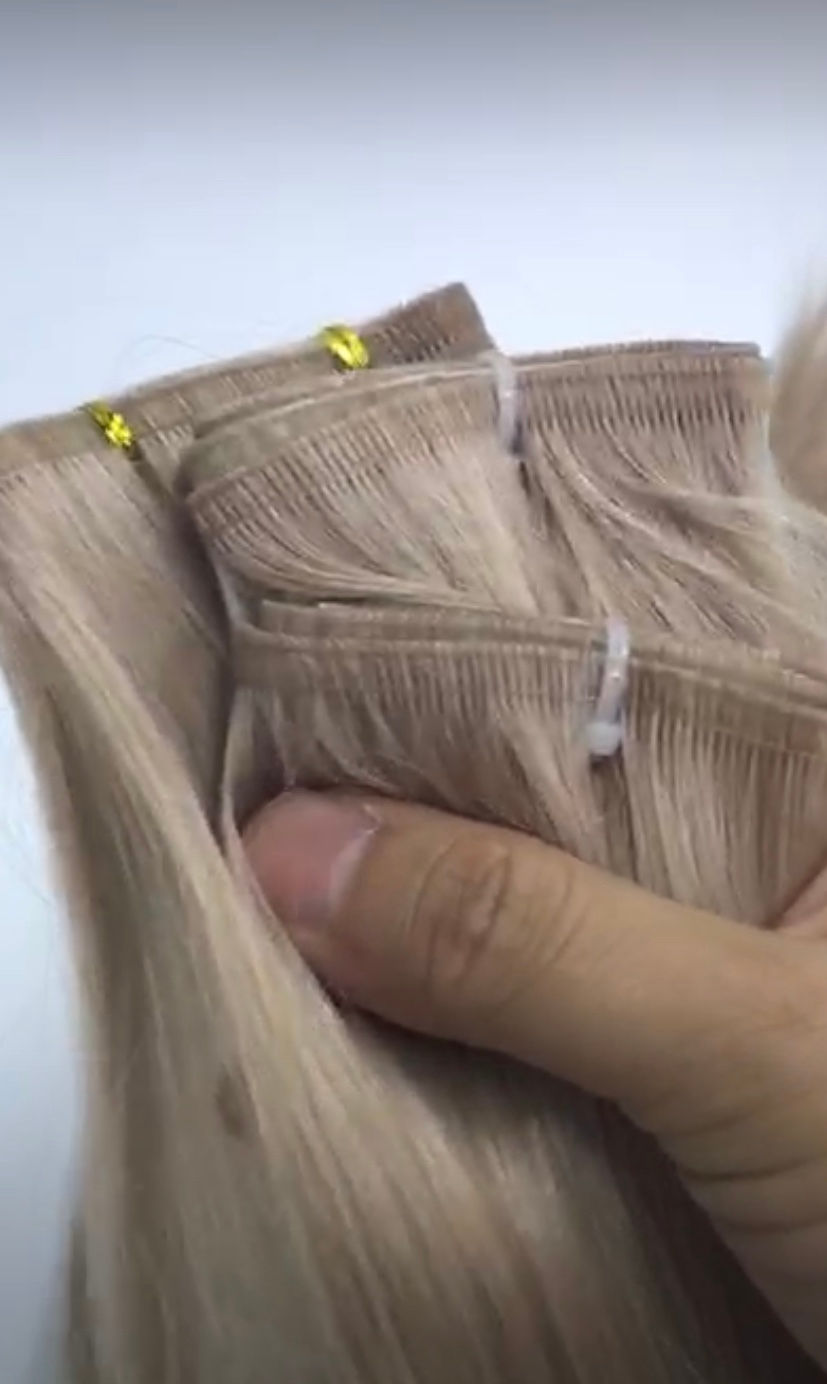 Thumbnail: Weft Remy Human Hair weft extension
