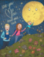 Love you to the moon and back.