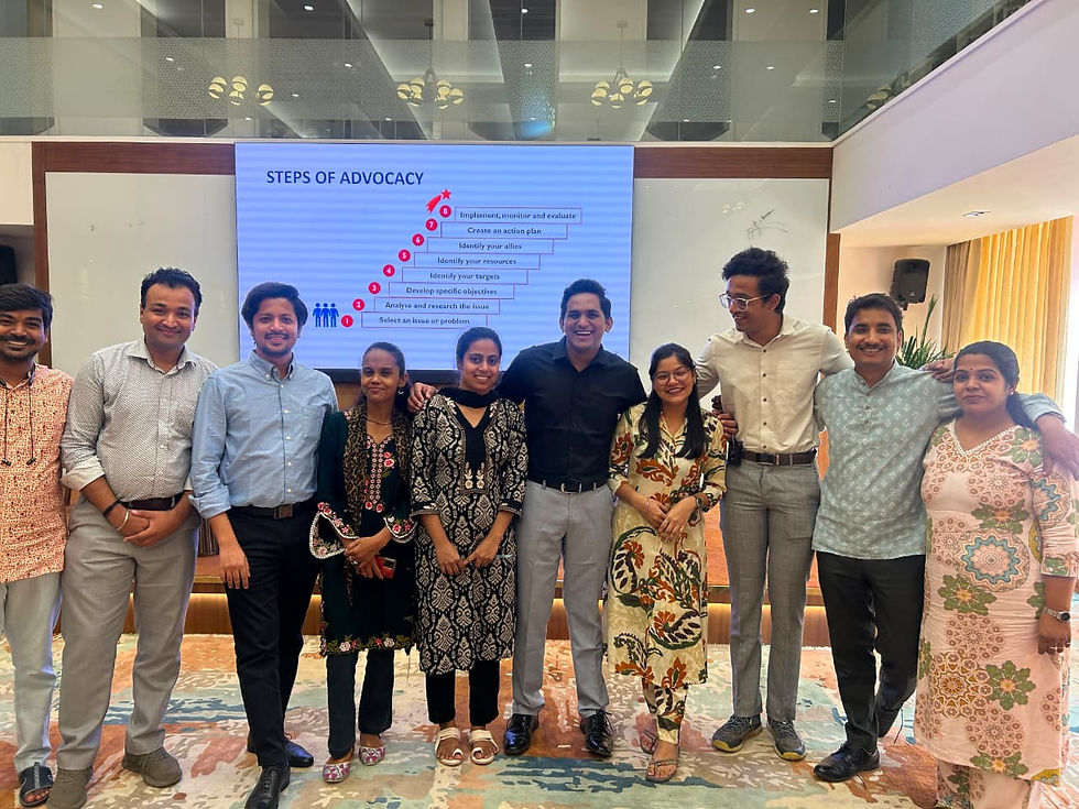Younite India Empowers Youth Lead Health Advocacy at the National Level.
