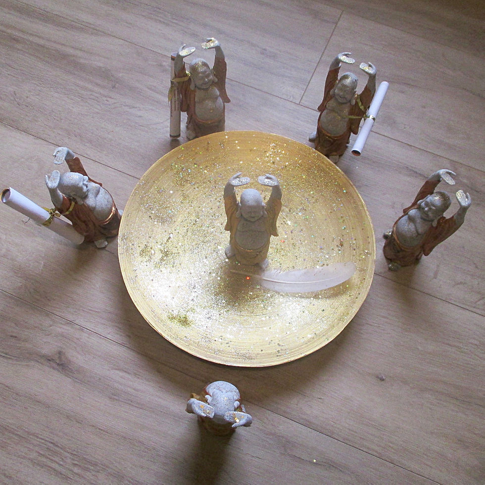Miniaturbild: Der Goldene Glücksbuddha der Fülle