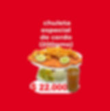 Chuleta especial de cerdo (200 g)