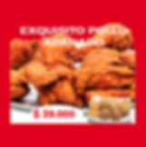 Exquisito pollo apanado