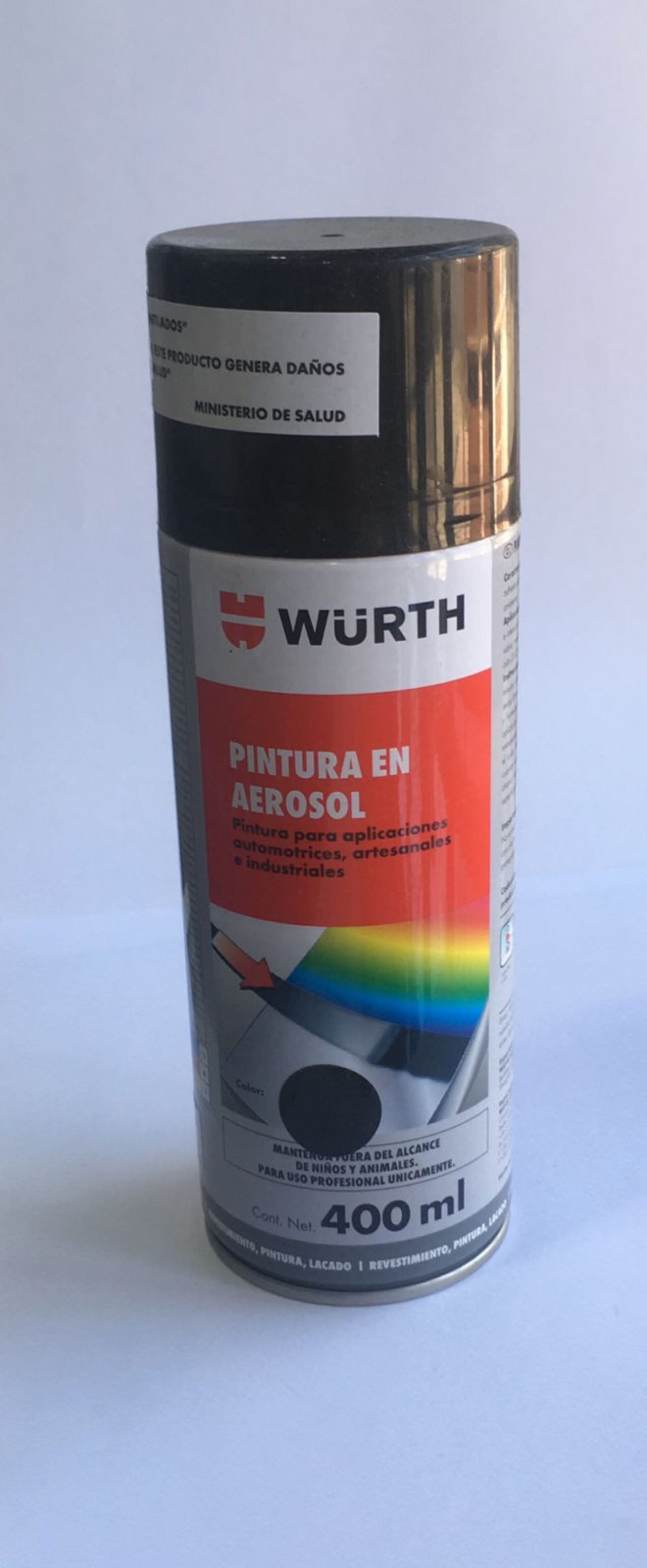 PINTURA SPRAY NEGRO BRILLANTE