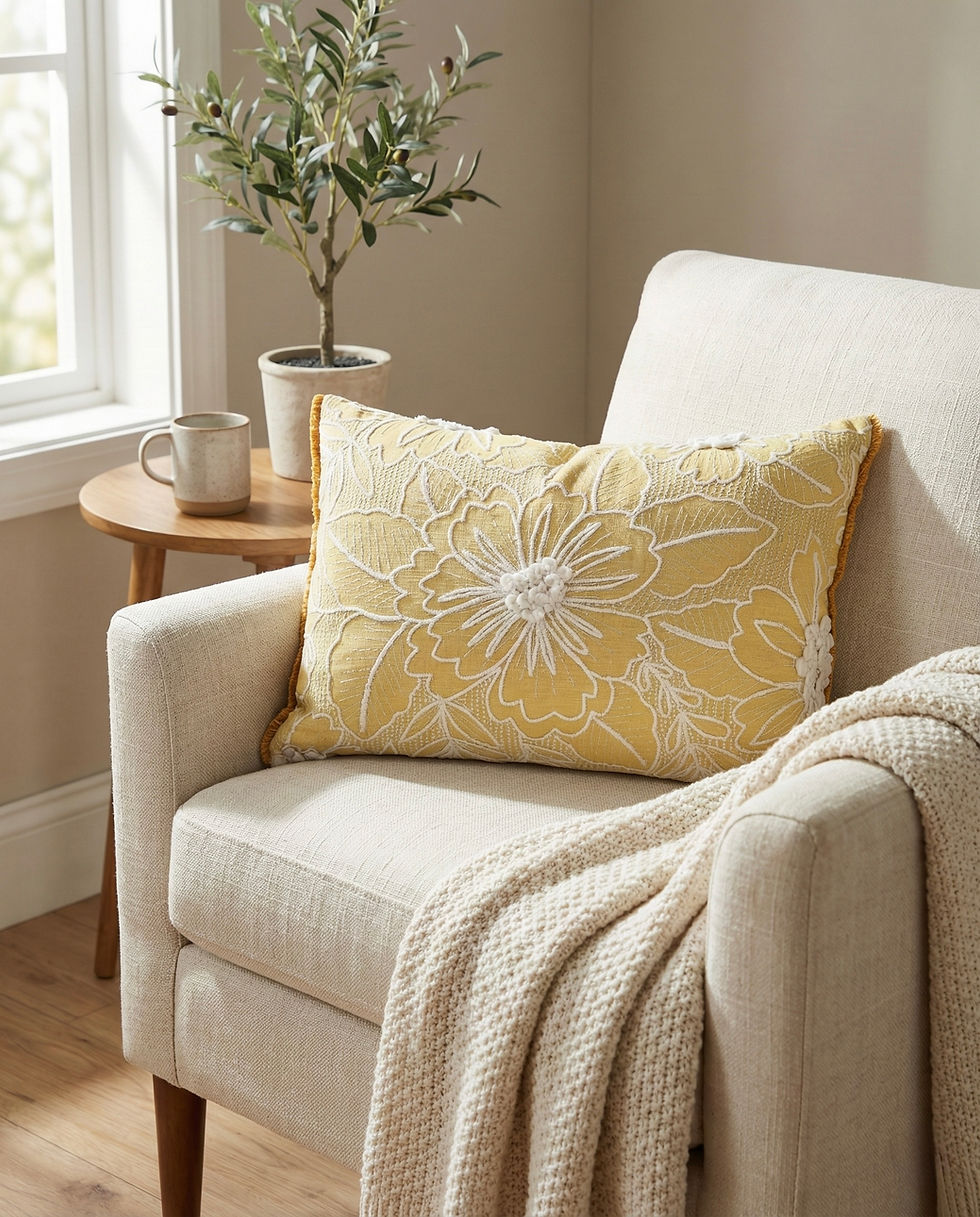 Thumbnail: Morgane Solene Bloom Lumbar Cushion