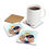 Thumbnail: Marika and Me Corkwood Coaster Set