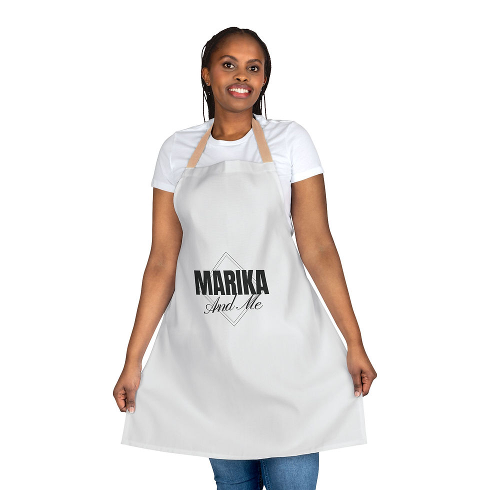 Thumbnail: Marika and Me Apron, 5-Color Straps (AOP)