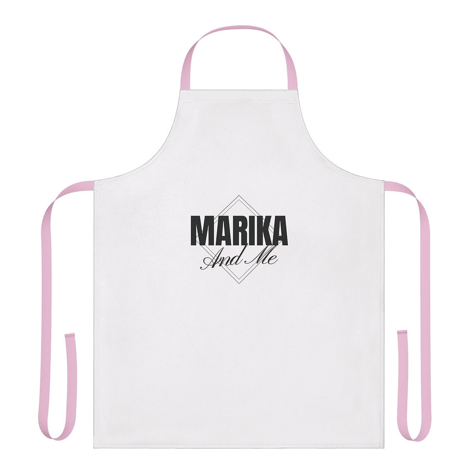 Thumbnail: Marika and Me Apron, 5-Color Straps (AOP)