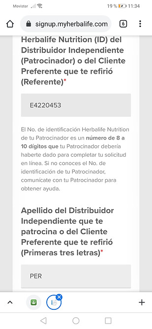 Inscribete en Herbalife 