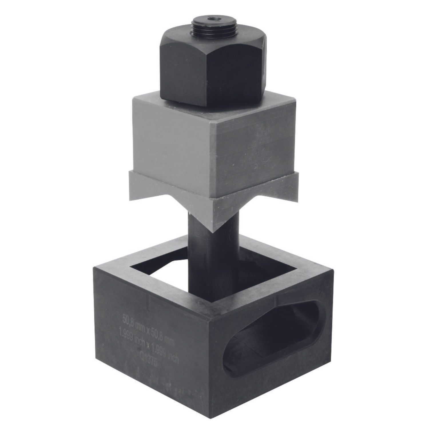 45,5 x 45,5 mm | ALFRA BLECHLOCHER® FORMCUT+® QUADRATISCH