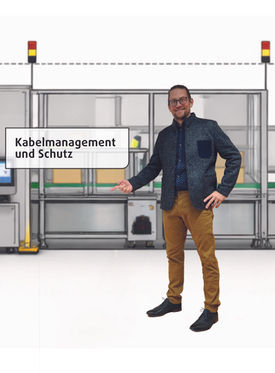 Kabelmanagement und Schutz