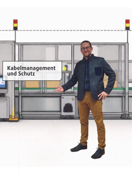 Kabelmanagement und Schutz