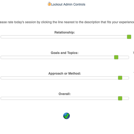 What is the Session Rating Scale?