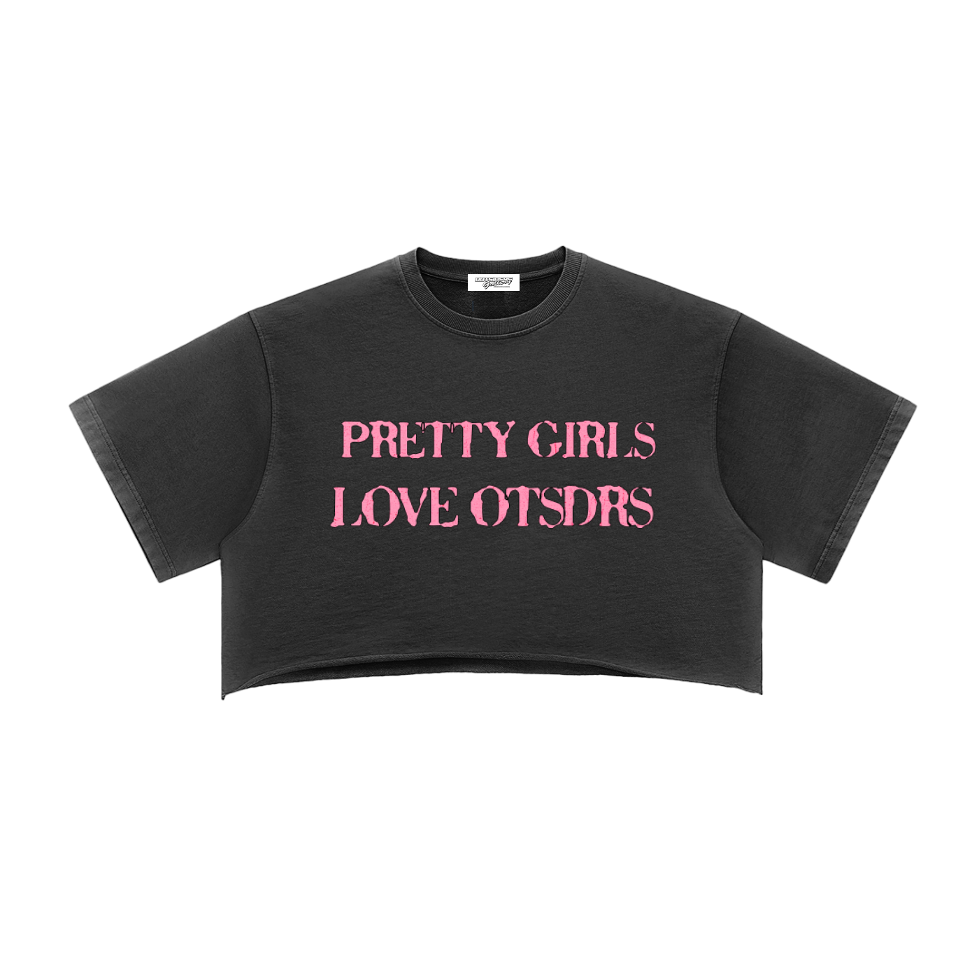 OTSDRS Snow Washed Crop Top