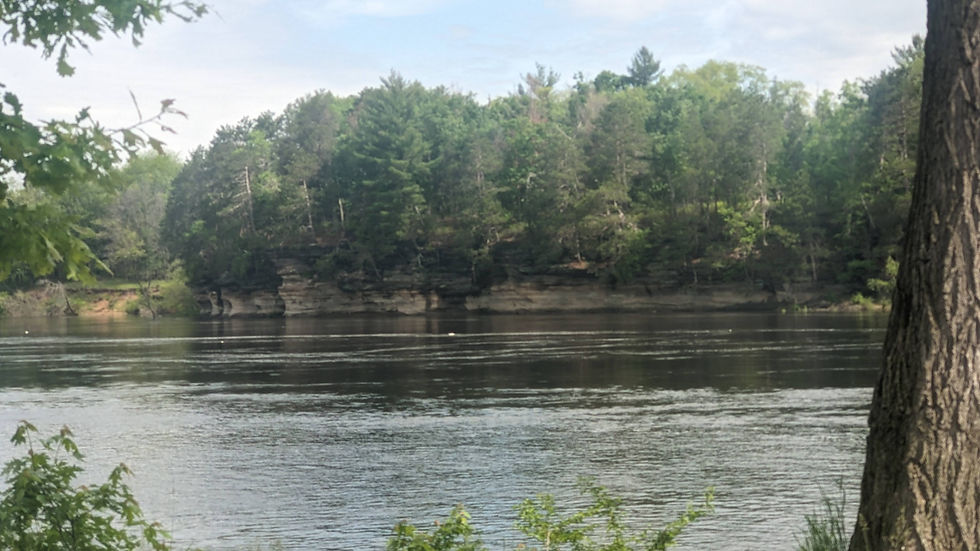 Put in for the Wisconsin River.