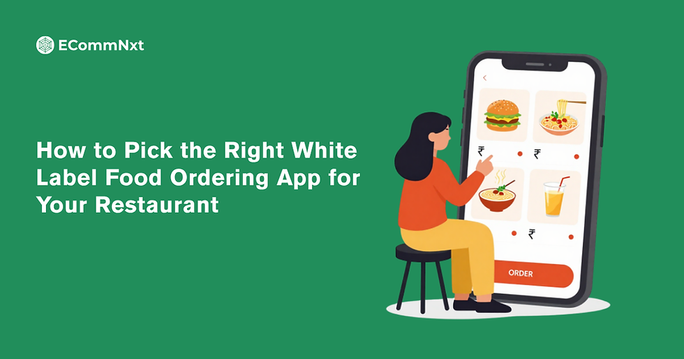 White Label Food Ordering App for Restaurants
