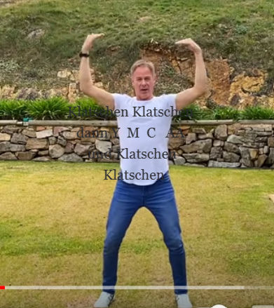 flashmob YMCA Refrain   klatschen, bis k