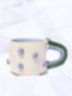 Kubek ceramiczny / borówka 