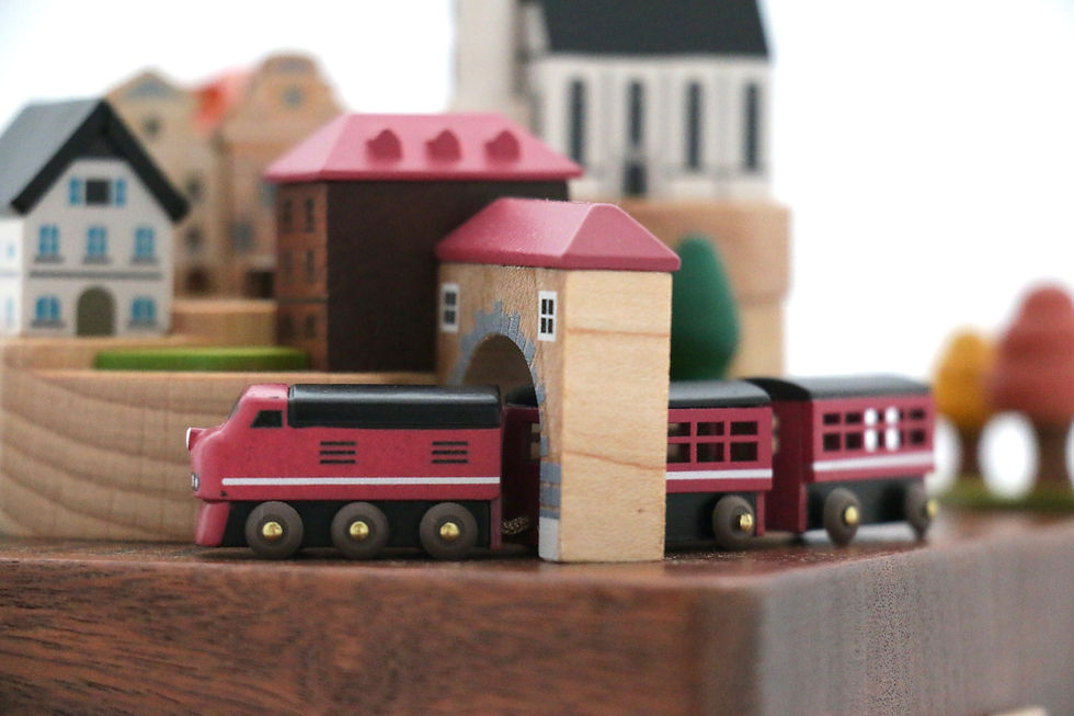 Miniature : Boîte à musique Train en automne n°14