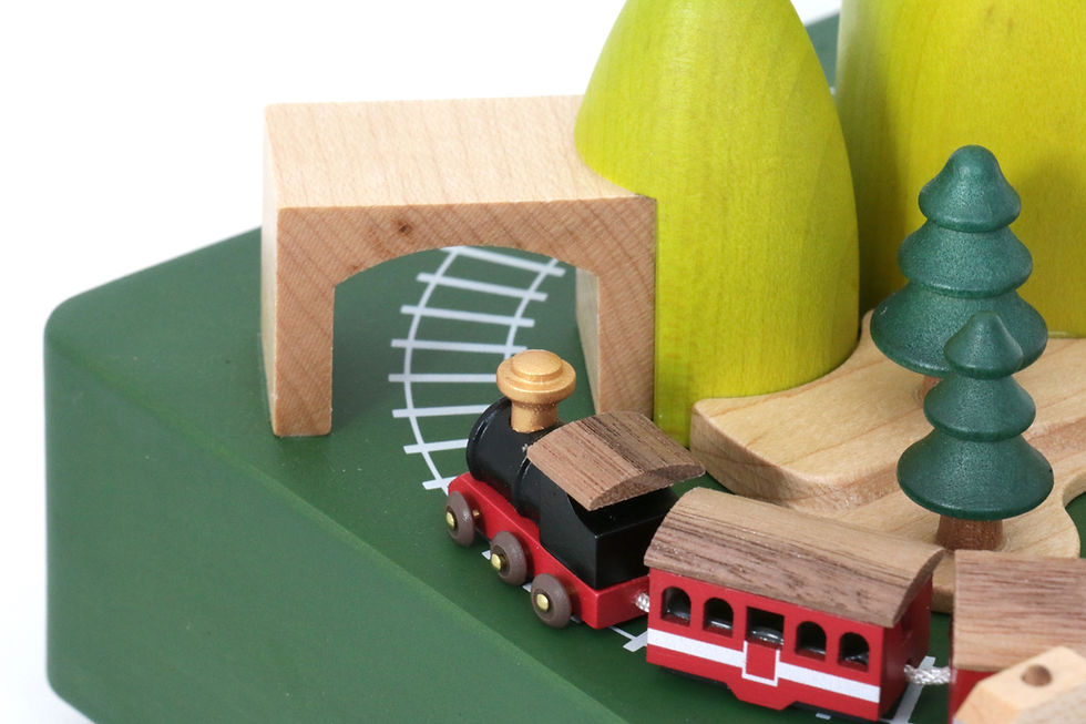Miniature : Boîte à musique Train au Printemps n° 30