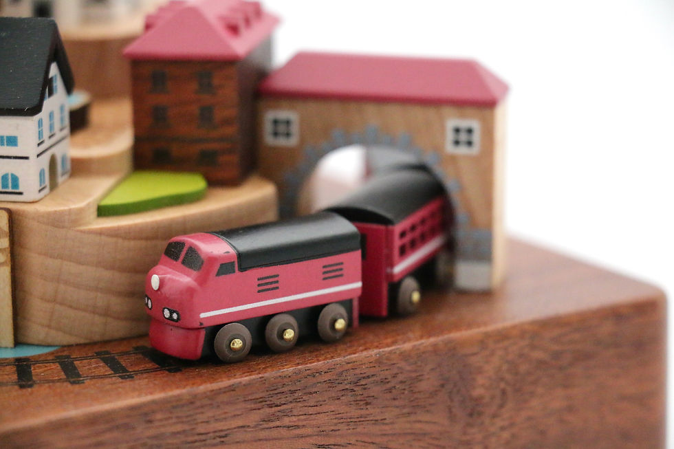 Miniature : Boîte à musique Train en automne n°14