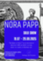 Nora PAPP Poster Zollikerberg blue