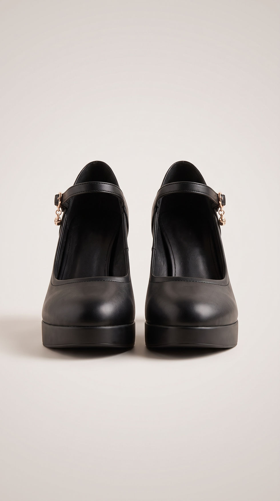 Thumbnail: Women's Platform High-Heeled Ankle Strap Office Shoes