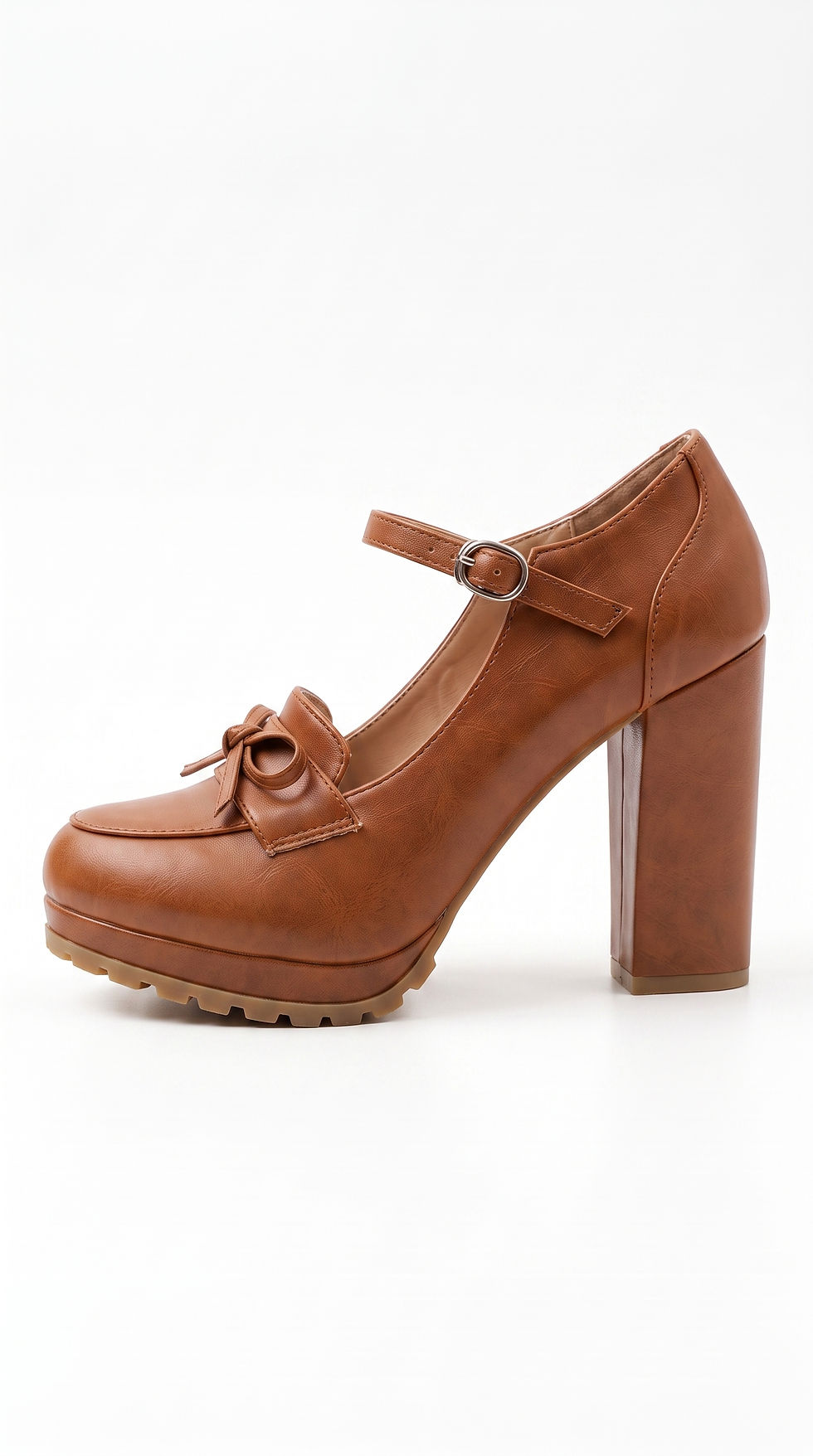 Thumbnail: Stylish High Heels with Thick Heel for Nightclubs