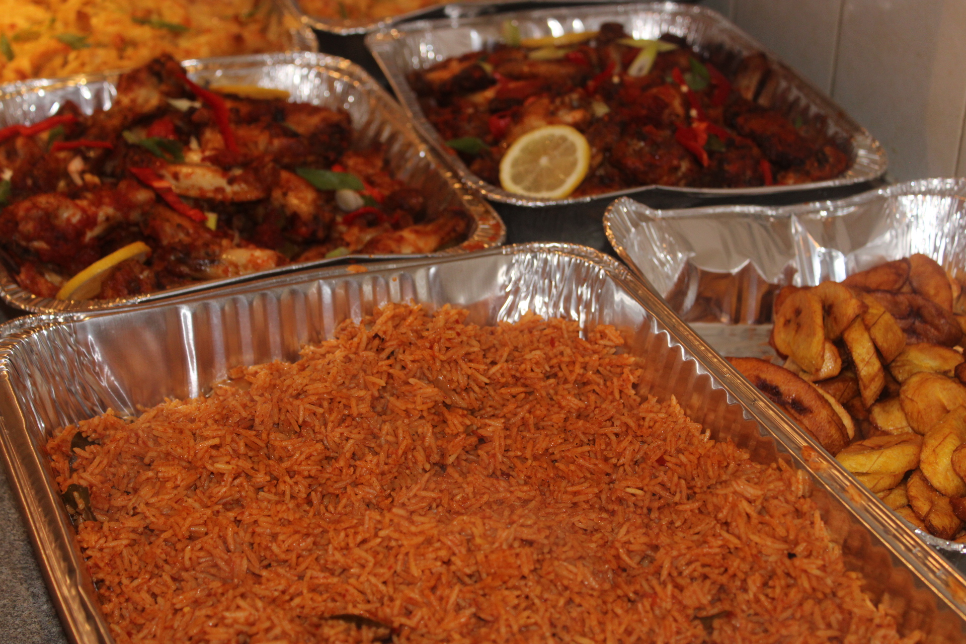 Arranged Food and Objects