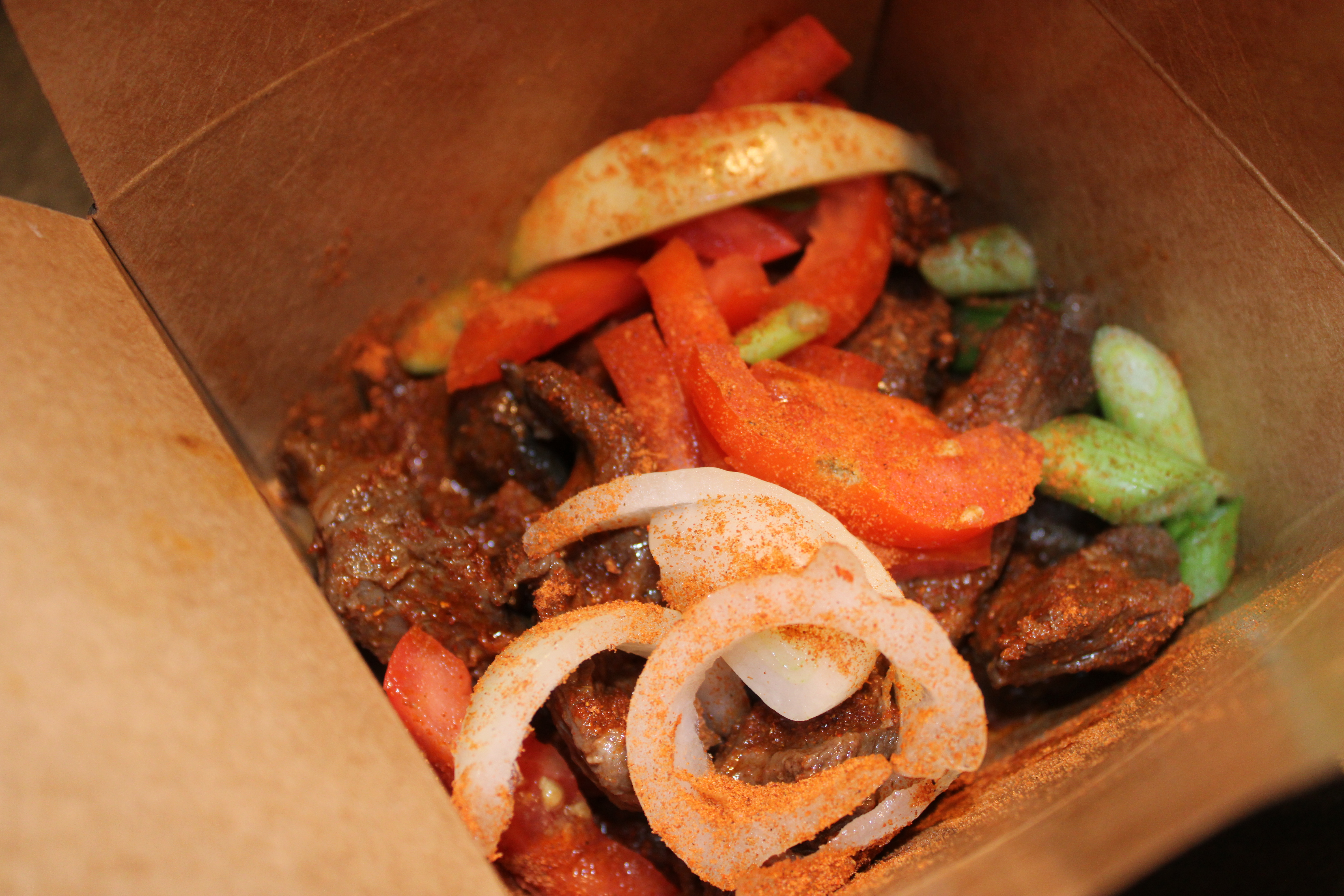 Arranged Food and Objects