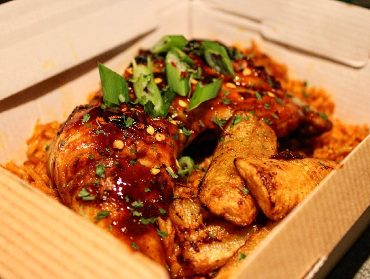 Arranged Food and Objects