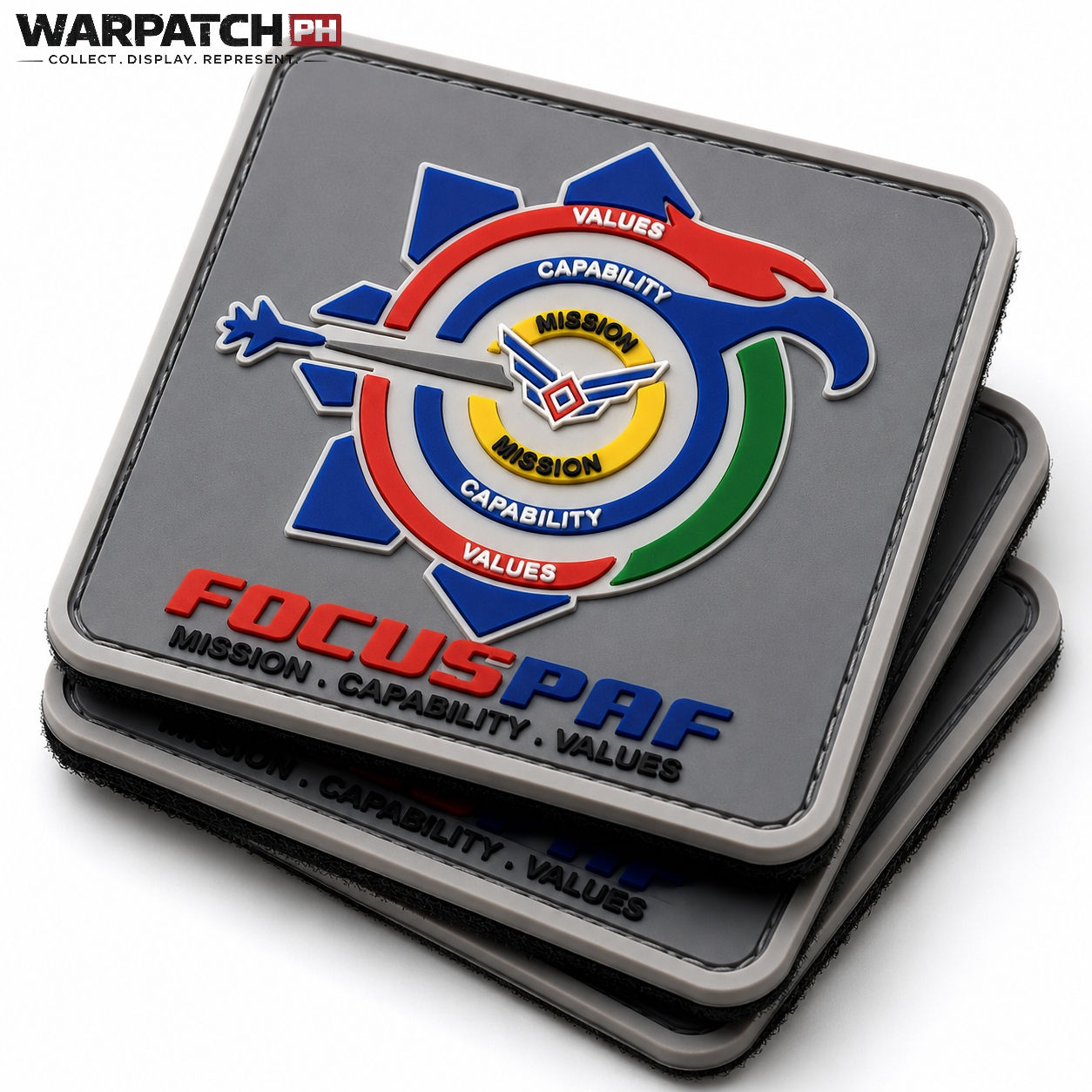 PAF FOCUS AIRFORCE PVC PATCH