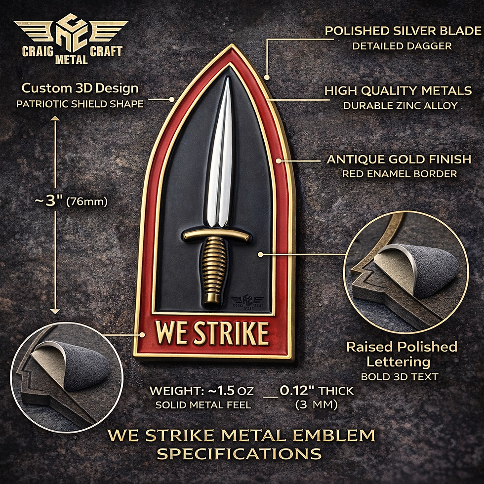 Thumbnail: SCOUT RANGER TABAK CAR EMBLEM STICKER