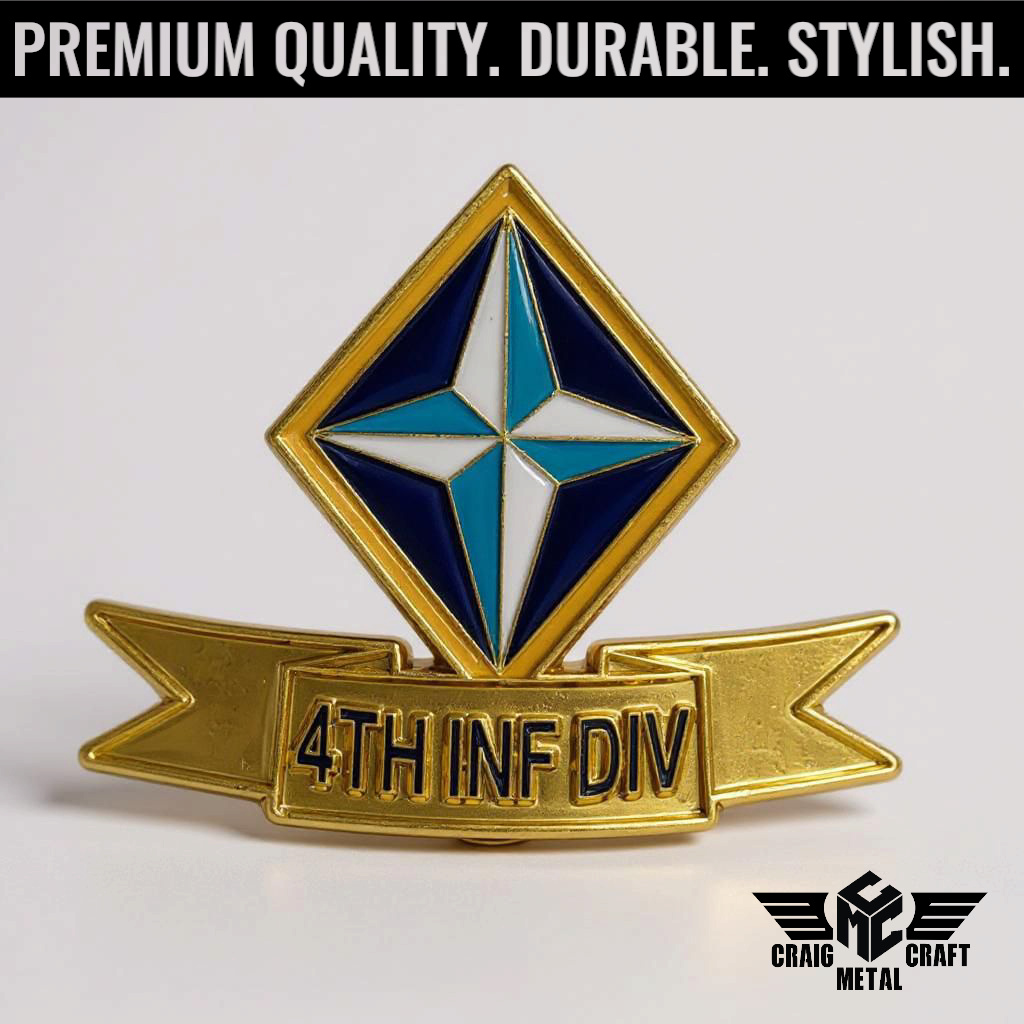 4ID 4th Infantry Division GOU Pin