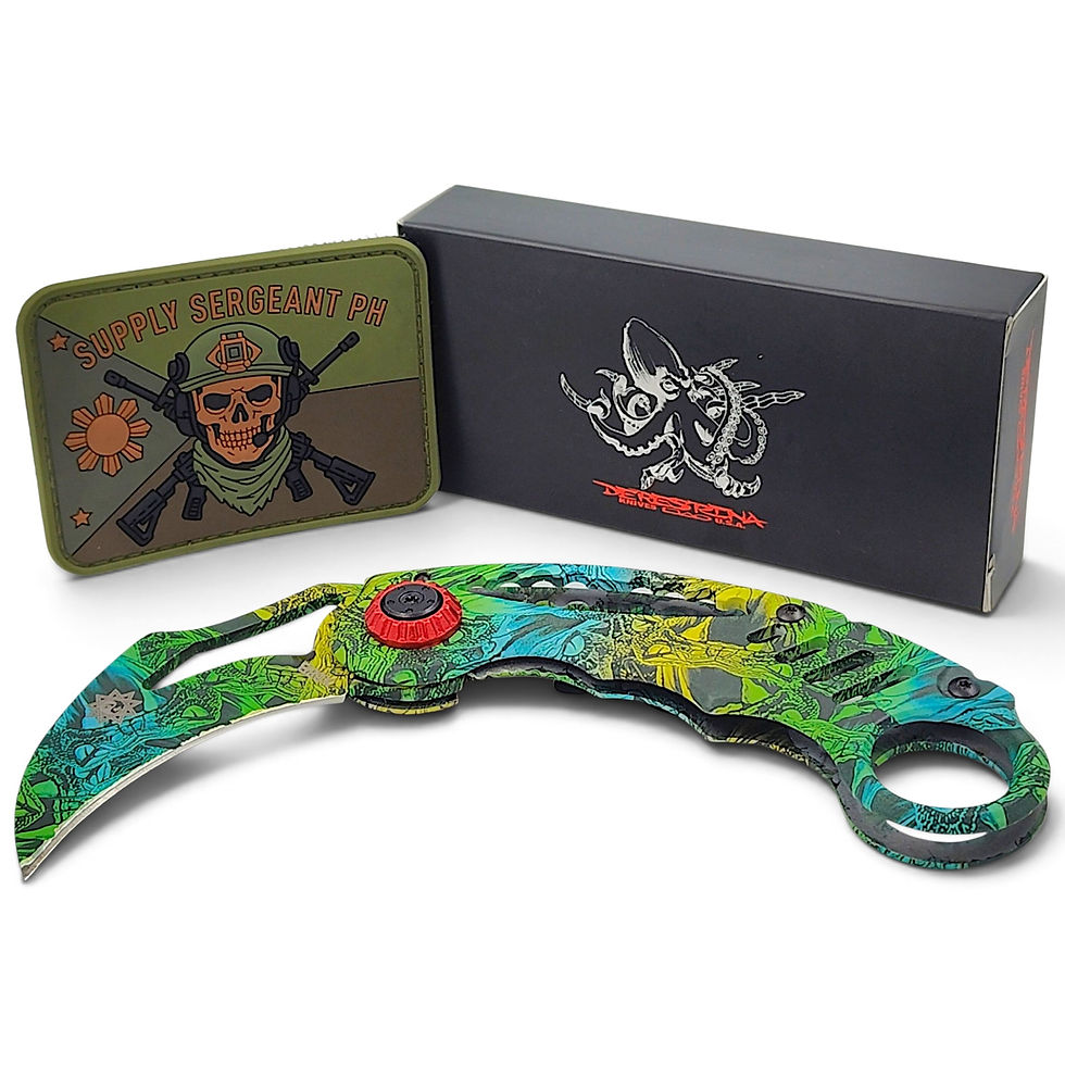 Thumbnail: DERESRINA X68B KARAMBIT KNIFE