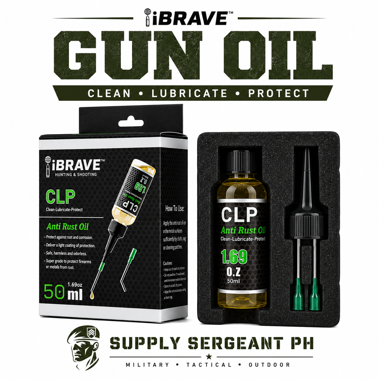 iBRAVE™ GUN OIL LUBRICANT