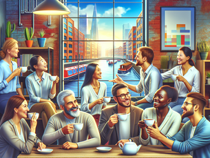 Enhancing Corporate Culture with Tea: A Soothing Strategy for Busy Canals