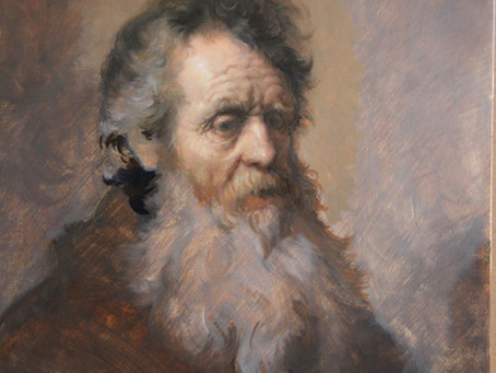 Copying Rembrandt