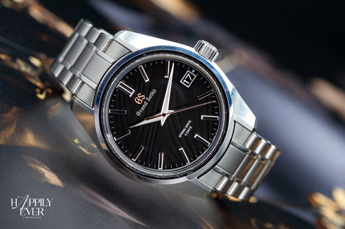 Grand Seiko Black Stream (Ref. SLGA013) | HappilyEverTimepieces