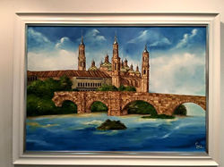 Facebook - Excelente lienzo al óleo realizado por Silvia Usan con tan solo 15 añ