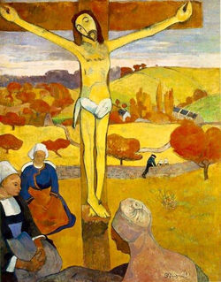 Facebook - "El Cristo amarillo " de Paul Gauguin realizada 1889 pieza clave del 