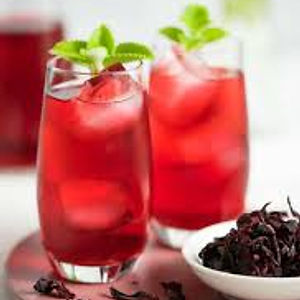 Rosella Flower Iced Drink (Es Bunga Rosella)