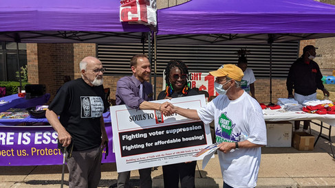 Fighting Voter Suppression, Fighting for Affordable Housing