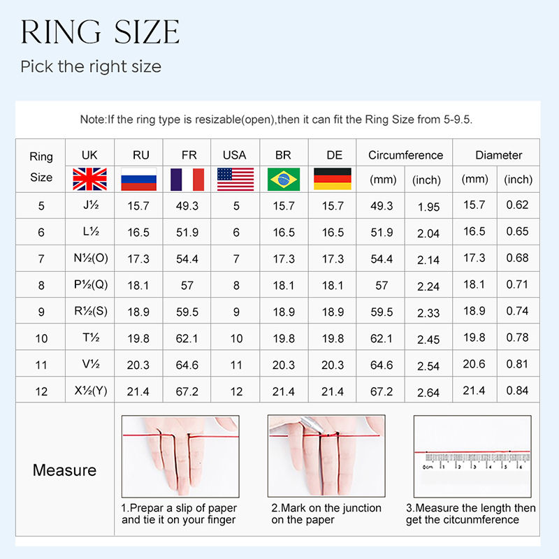 Thumbnail:  0.5-2CT Classic Real Moissanite Diamond Wedding Rings For Women Gift Real 925 S