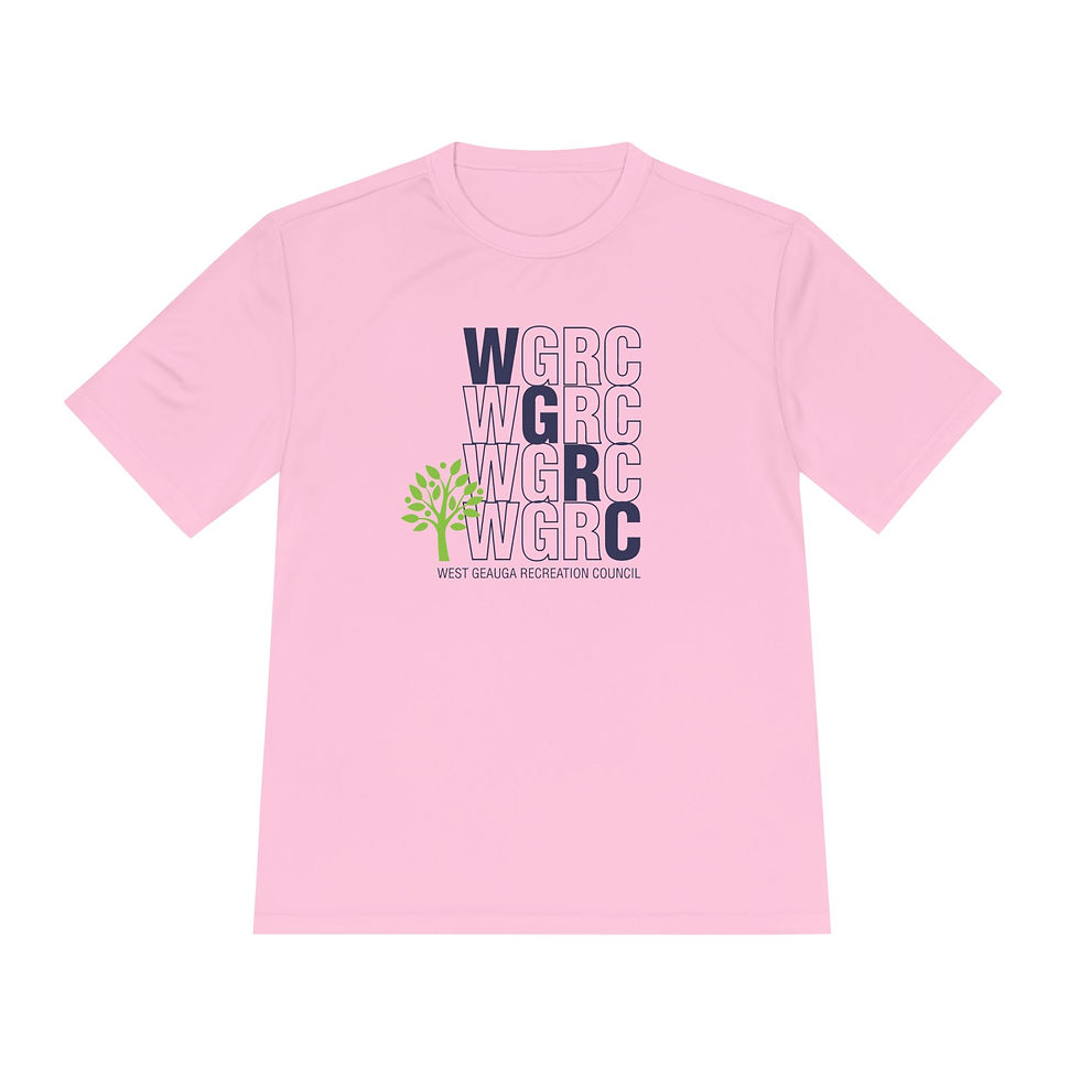 Thumbnail: WGRC Stacked - Adult Unisex Moisture Wicking Tee