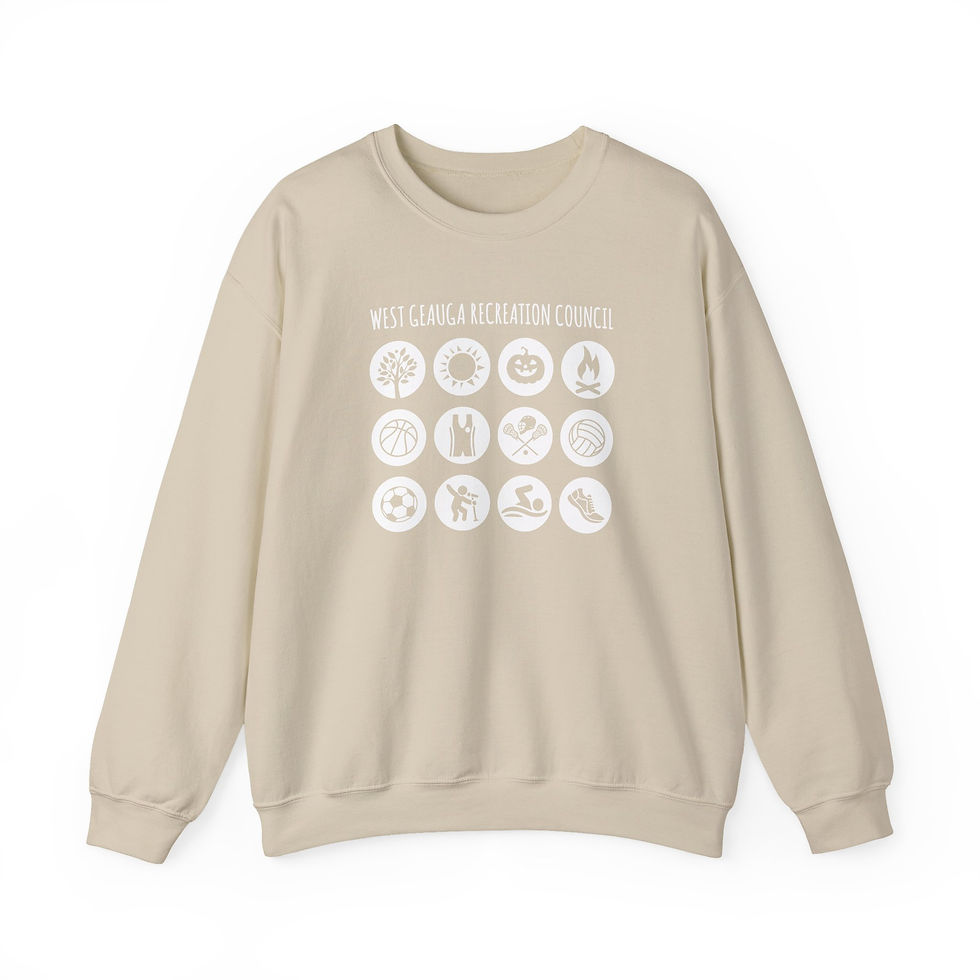 Thumbnail: WGRC Circles - Unisex Heavy Blend™ Crewneck Sweatshirt