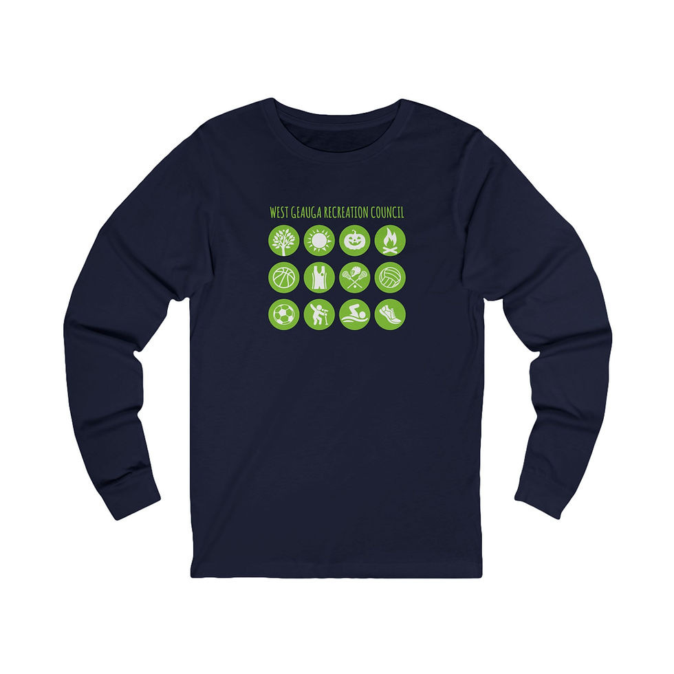 Thumbnail: WGRC Circles - Adult Unisex Jersey Long Sleeve Tee