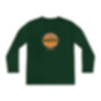 Thumbnail: Basketball Here for the Rebounds - Youth Long Sleeve Moisture Wicking Tee